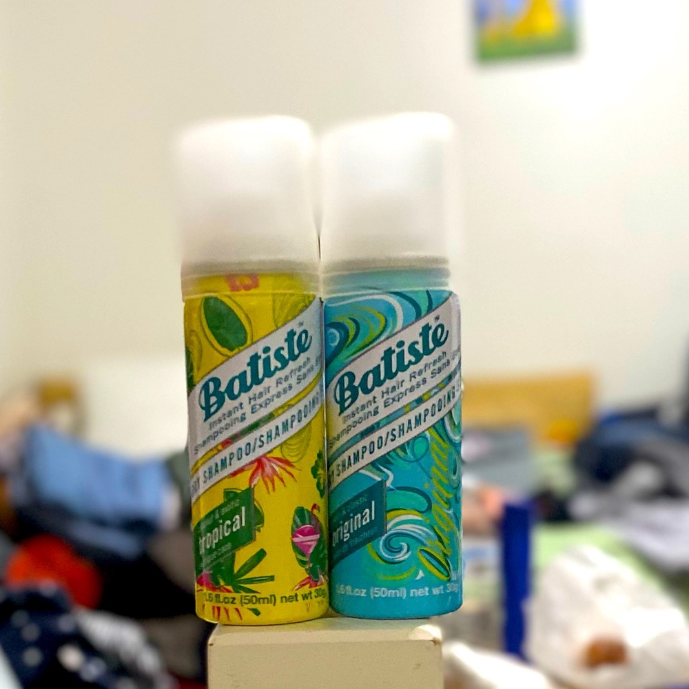 I’m selling 2 small dry shampoos for 5 dollars